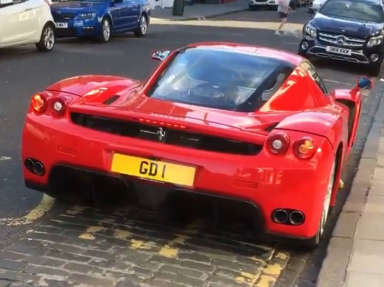 UK Number Plate GD 1